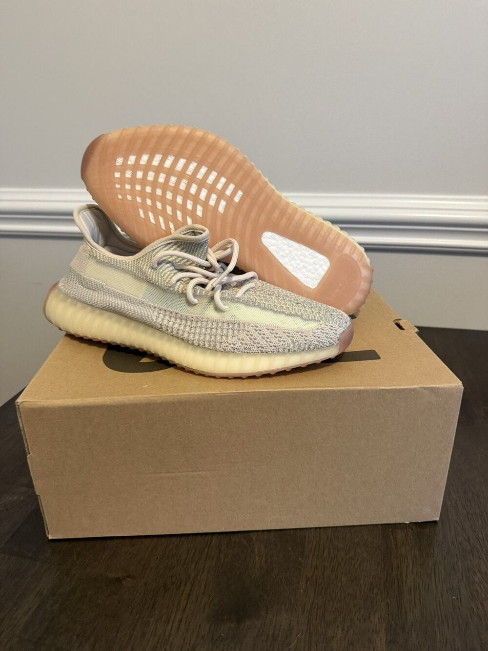 Adidas Yeezy Boost 350 V2 Citrin Non-Reflective FW3042 Size 12m